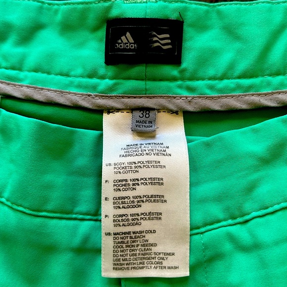 Adidas golf shorts - Green 36 - Picture 2 of 3